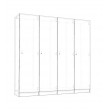 Lockers 4 Doors - Bank of 1 x high & 4 x Wide